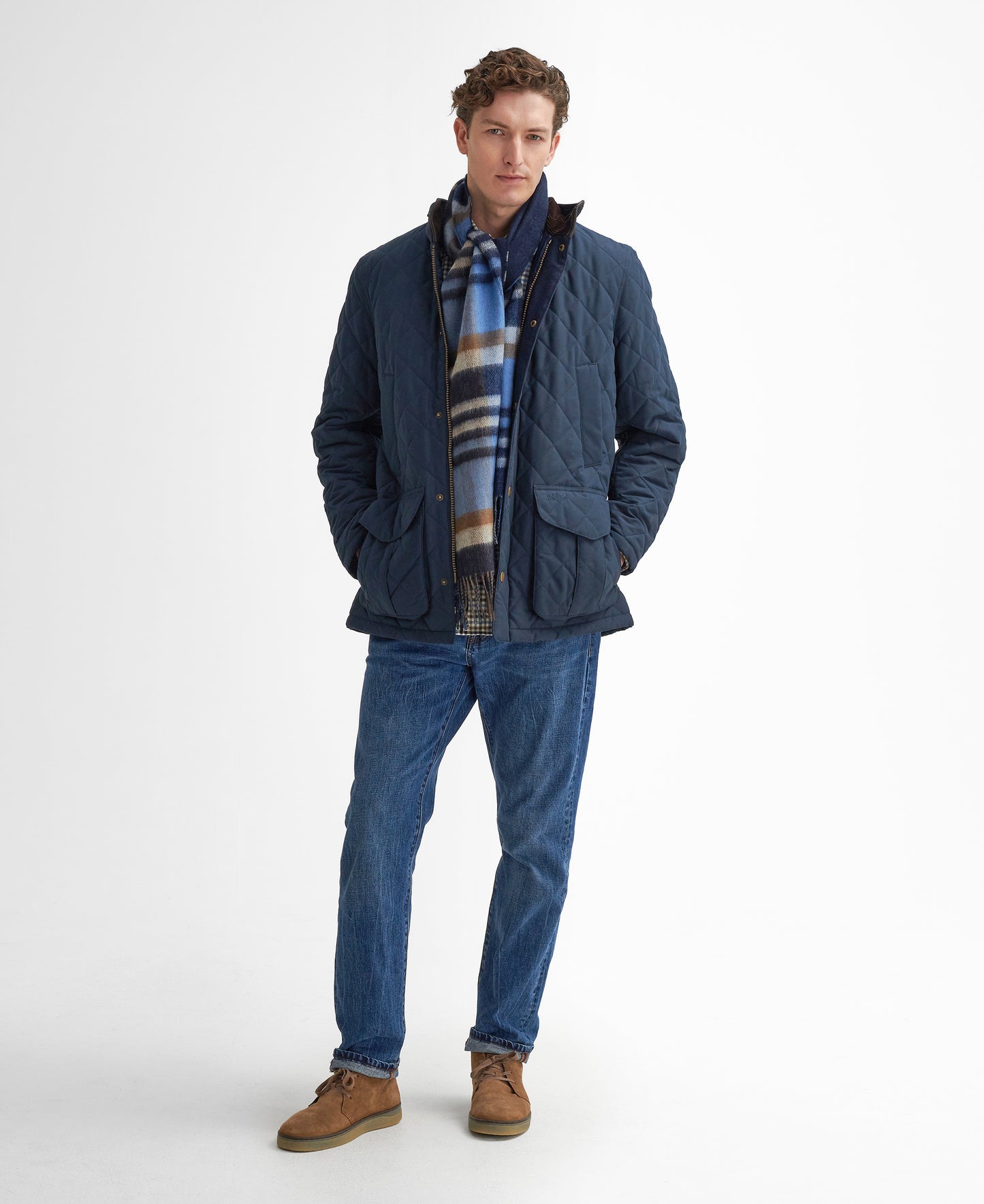 Barbour - Lydford Quilt Jacket - Colour: Navy