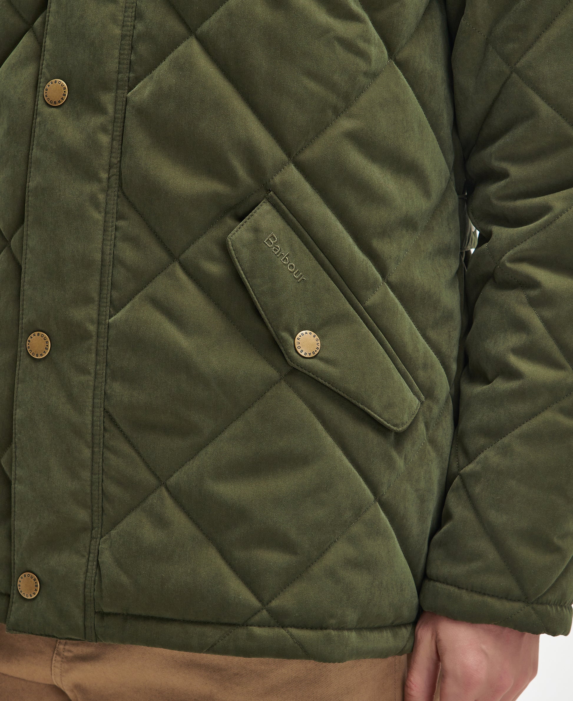 Barbour - Elter Quilt Jacket - Colour: Olive