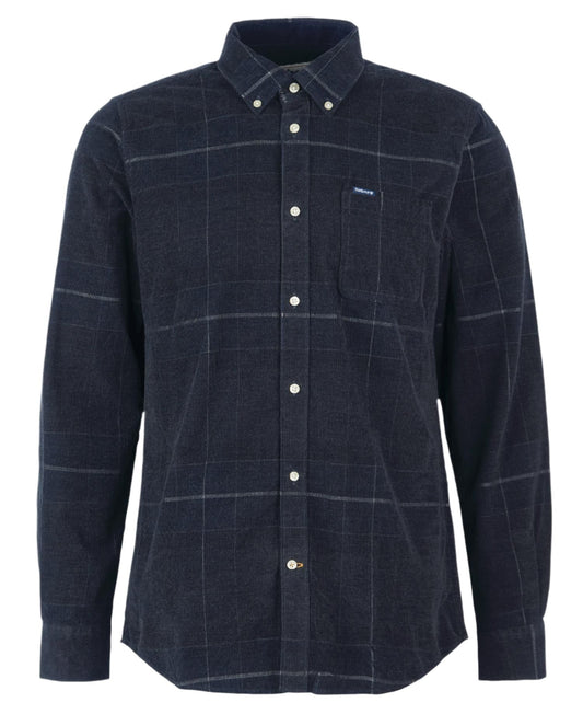 Barbour - Blair Tailored Fit Shirt - Colour: Black Slate