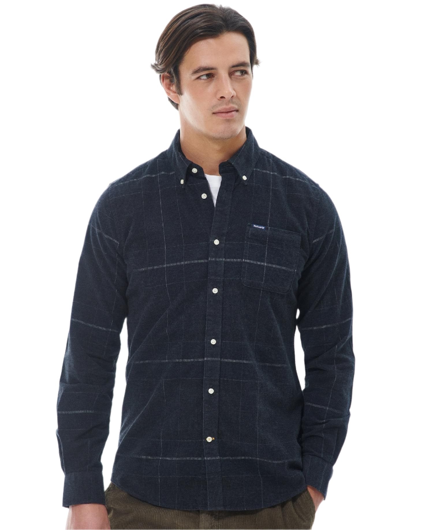 Barbour - Blair Tailored Fit Shirt - Colour: Black Slate