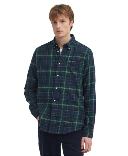 Barbour - Fortrose Tailored Fit Shirt - Colour: Green Loch Tartan