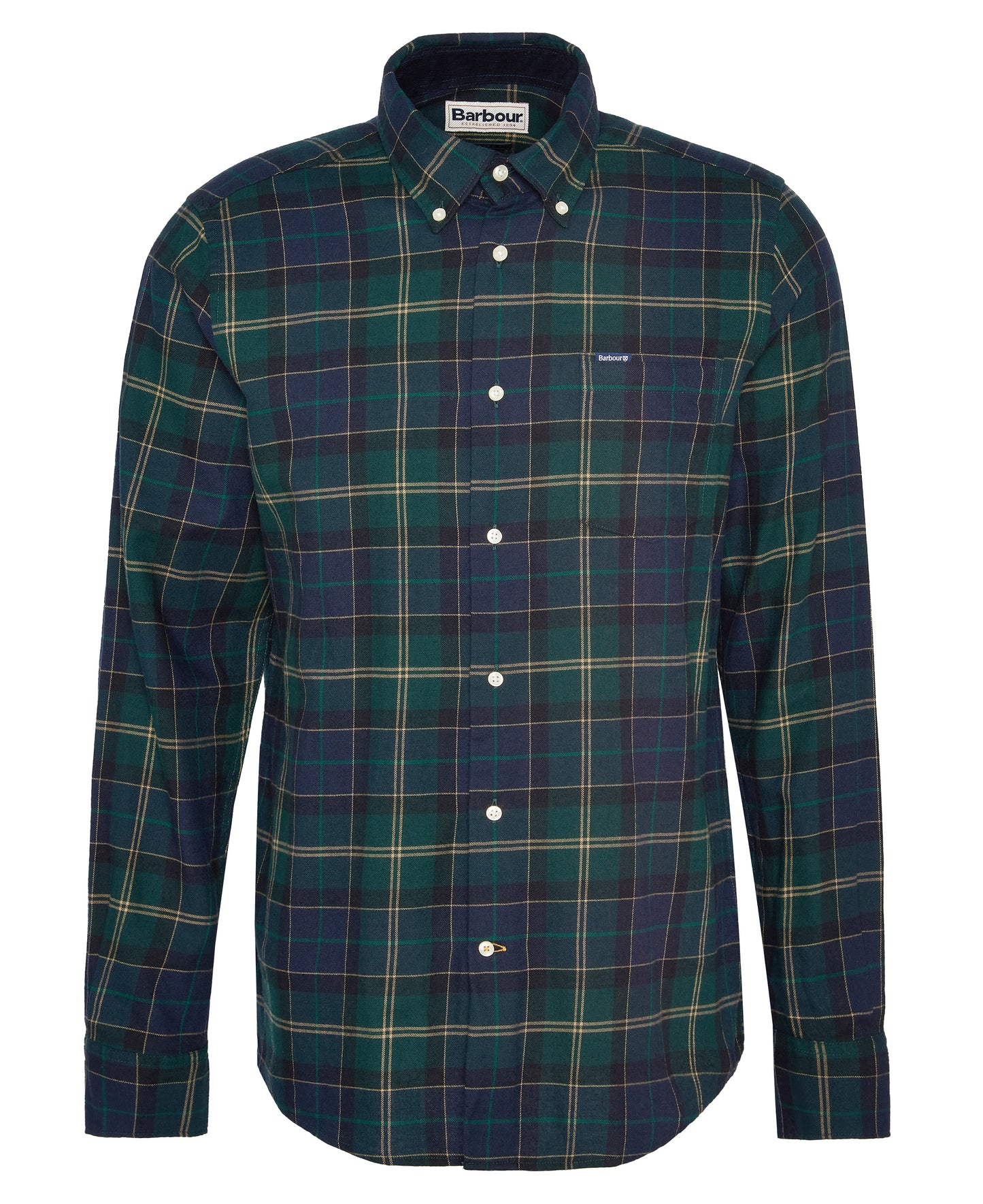 Barbour - Fortrose Tailored Fit Shirt - Colour: Green Loch Tartan