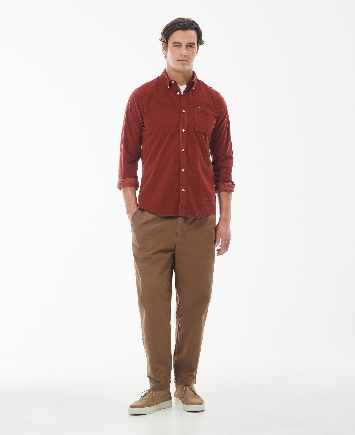 Barbour - Ramsey Tailored Fit Shirt - Colour: Russet