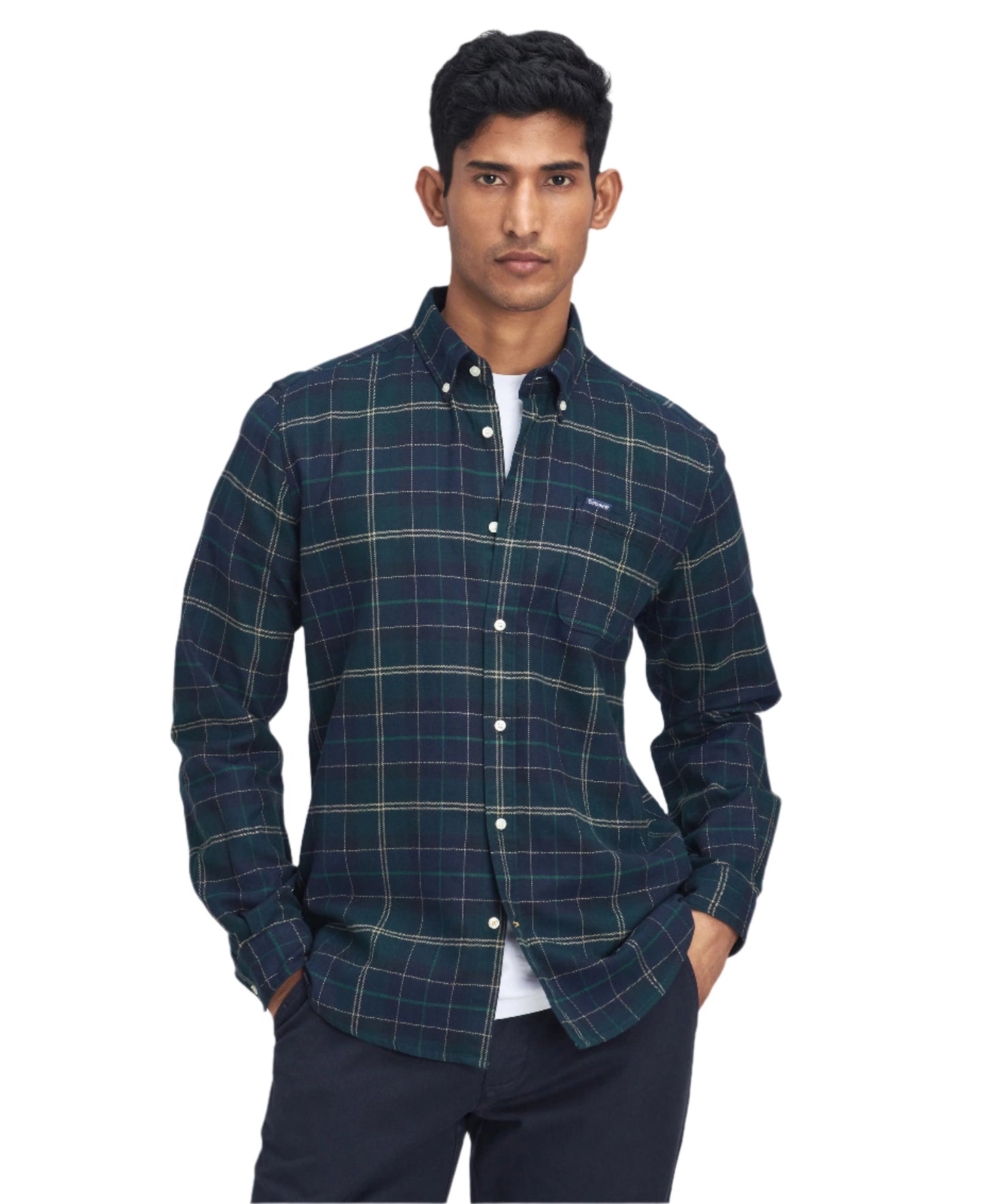 Barbour - Kyeloch Tailored Fit Shirt - Colour: Green Loch Tartan