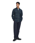 Barbour Kyeloch tailored-fit shirt in Green Loch Tartan – styled view