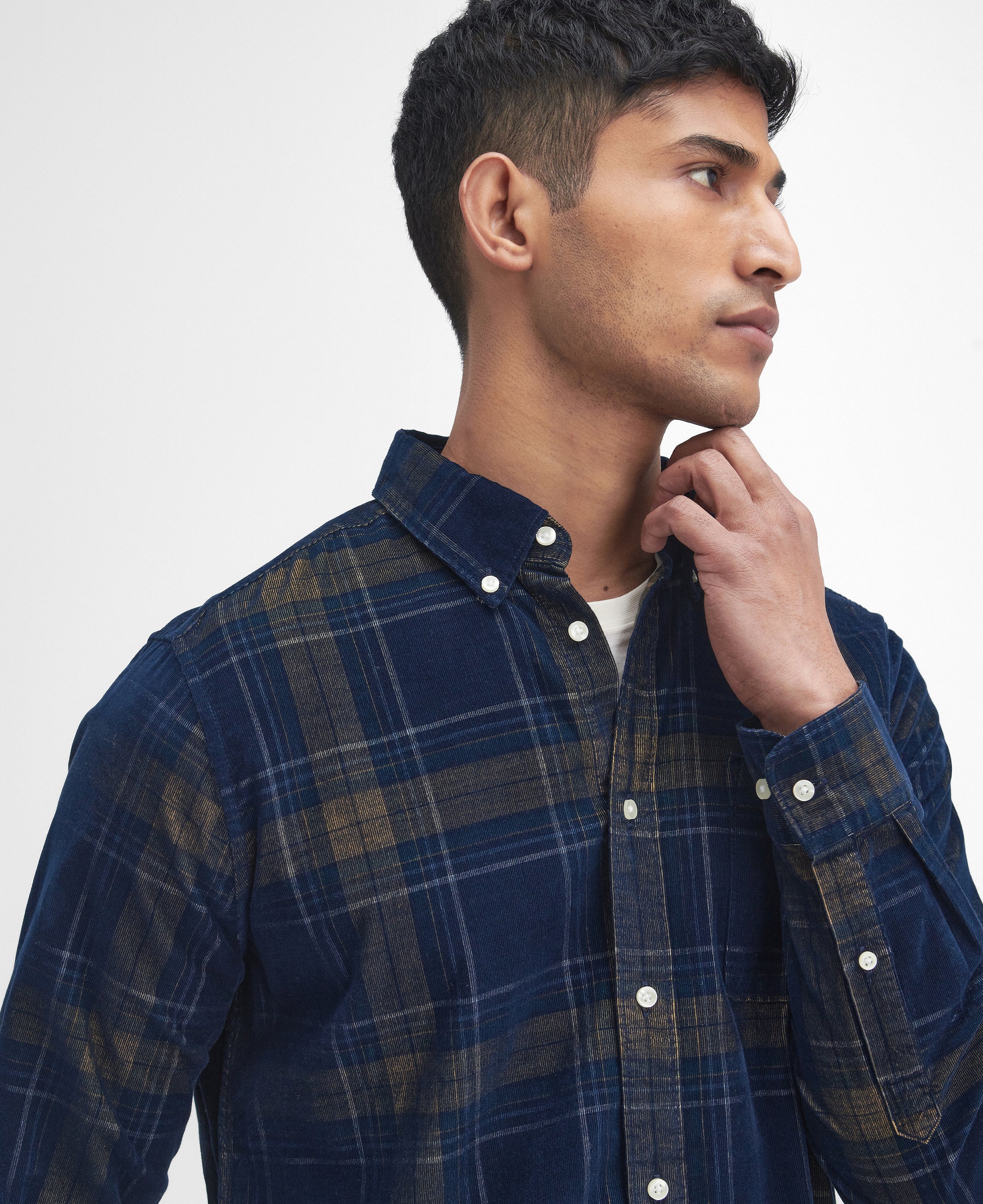 Barbour - Southfield Tailored Fit Shirt - Colour: Grey