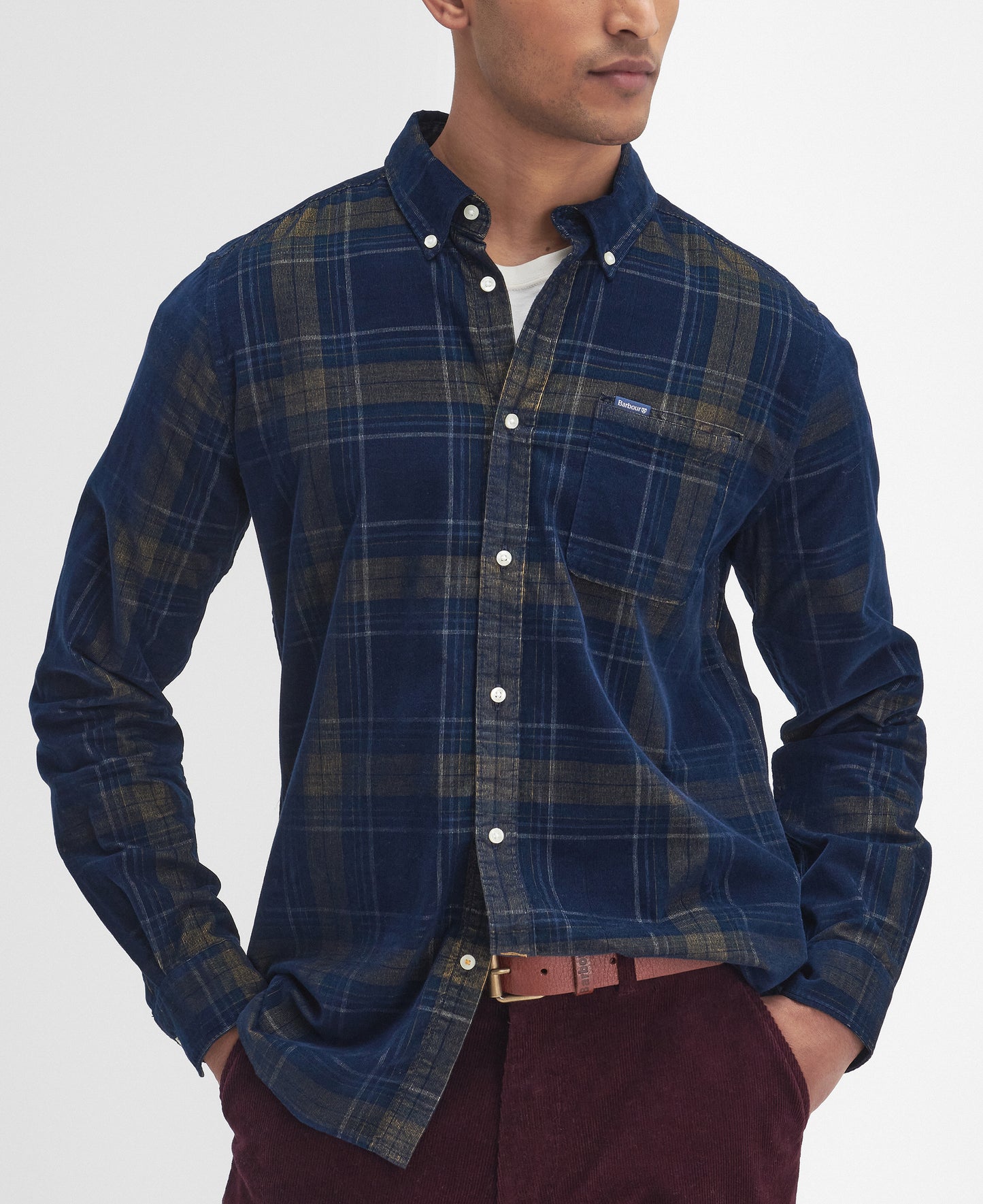 Barbour - Southfield Tailored Fit Shirt - Colour: Grey