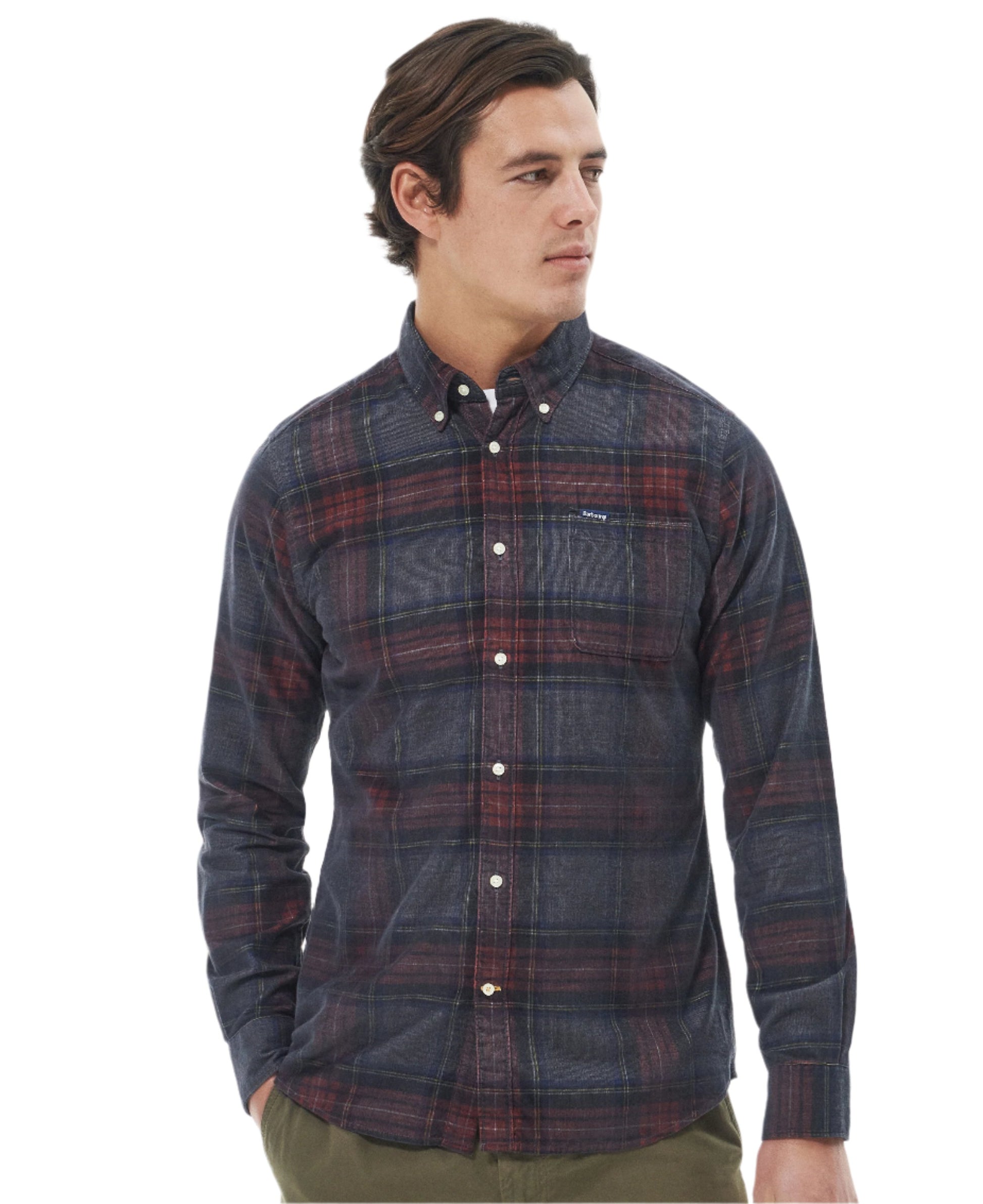 Barbour - Southfield Tailored Fit Shirt - Colour: Grey