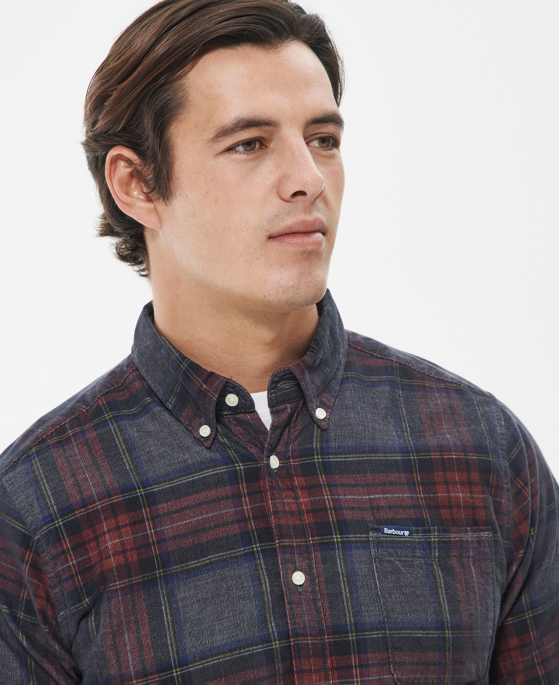 Barbour - Southfield Tailored Fit Shirt - Colour: Grey