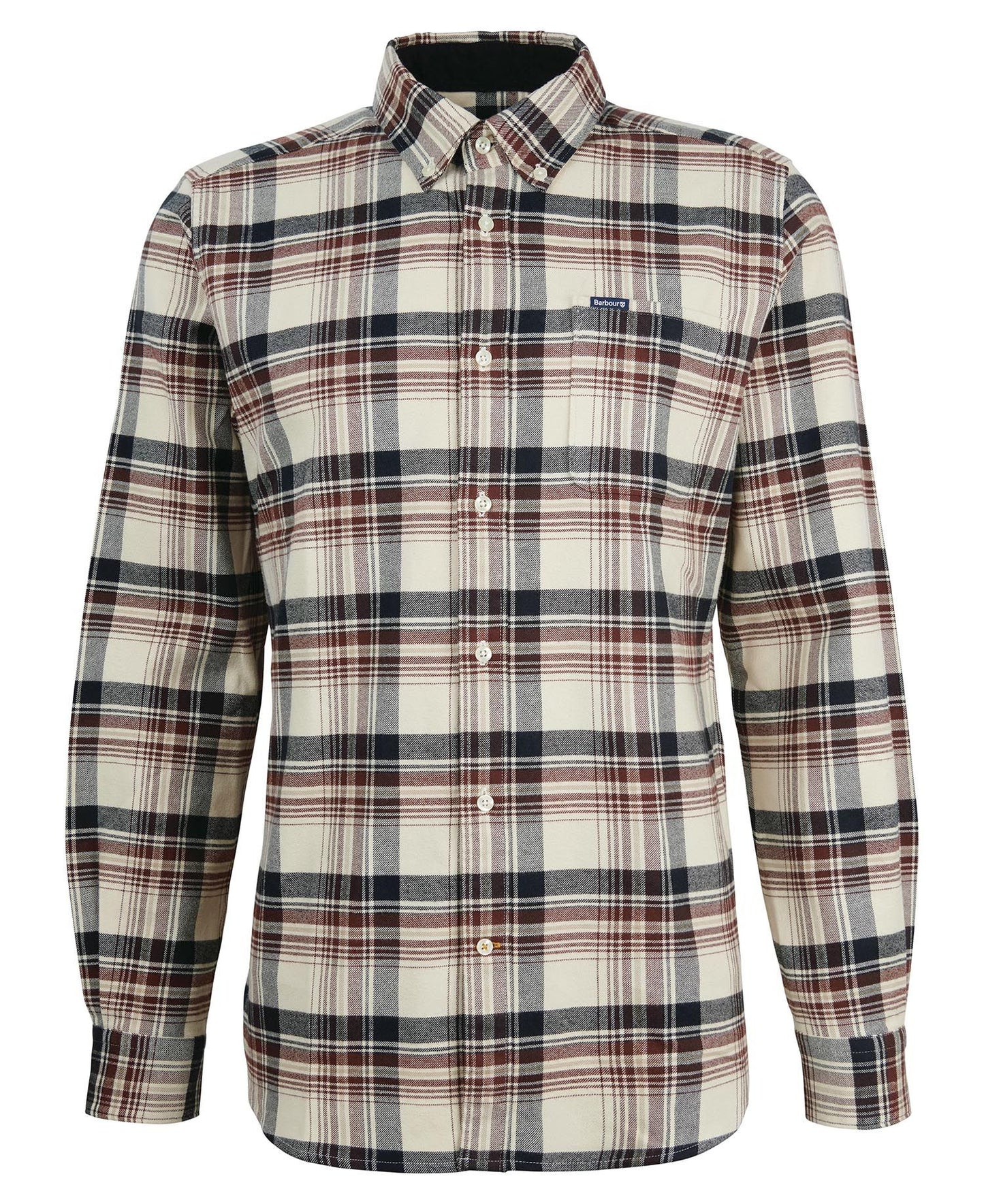 Barbour - Shieldton Tailored Fit Shirt - Colour: Ecru