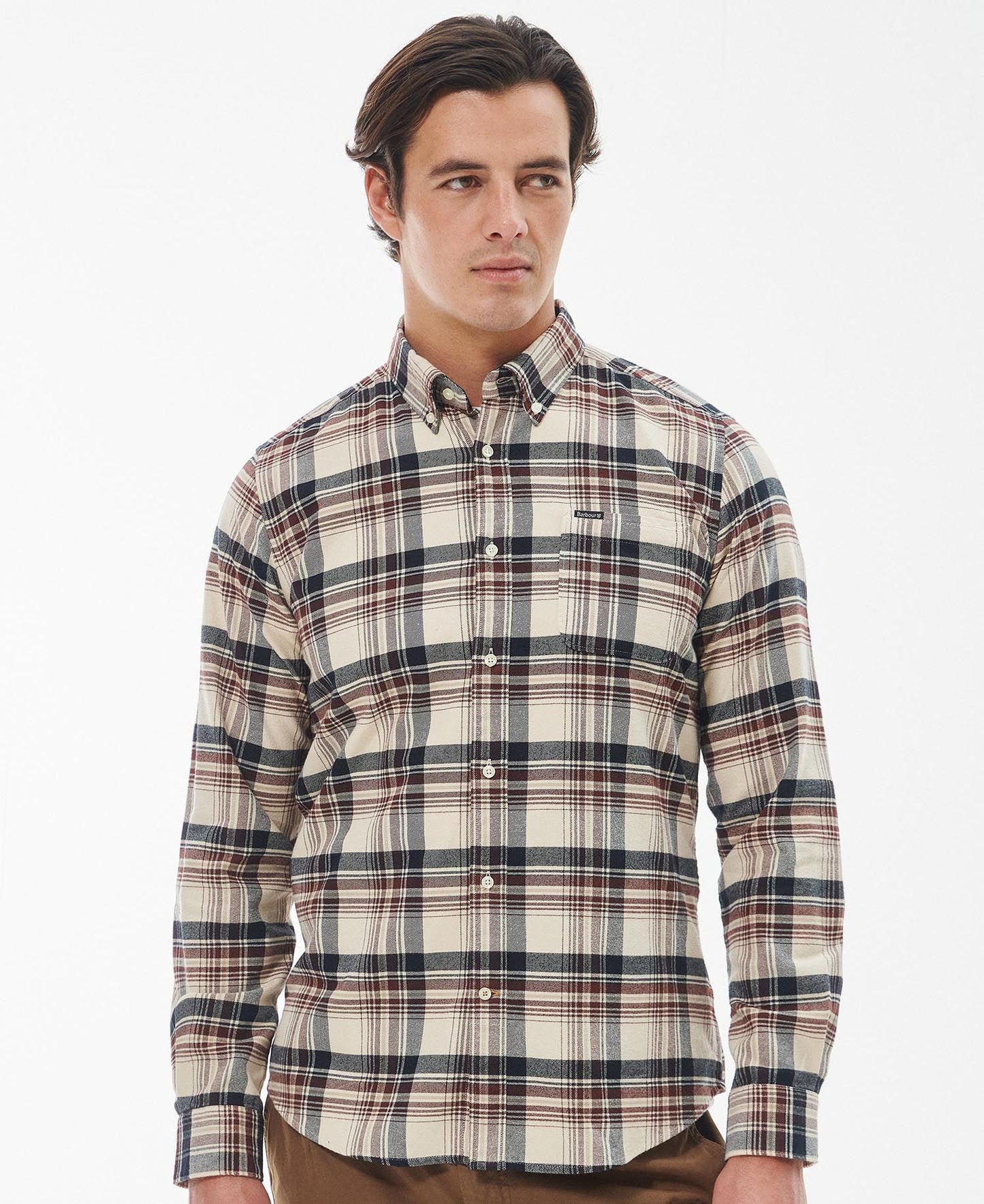 Barbour - Shieldton Tailored Fit Shirt - Colour: Dark Navy