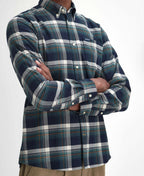 Barbour - Shieldton Tailored Fit Shirt - Colour: Dark Navy