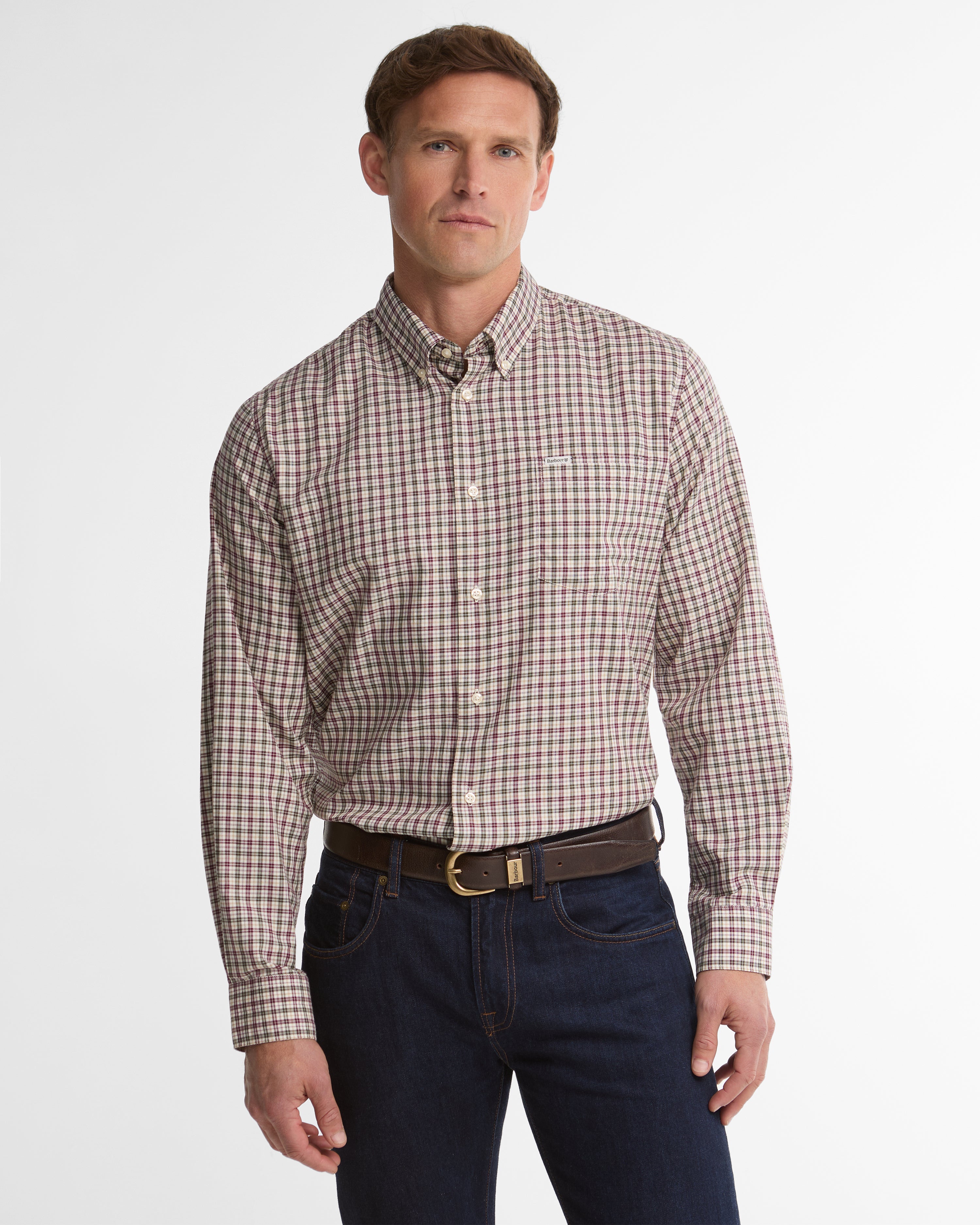 William Regular Fit Checked Shirt
