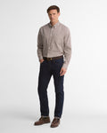 William Regular Fit Checked Shirt in Olive – product view