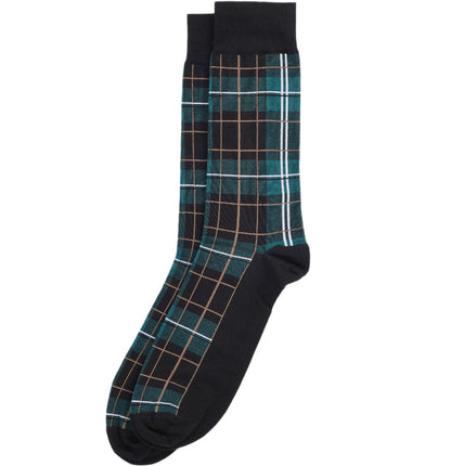 Barbour - Blythe Tartan Socks - Colour: Green Loch Tartan