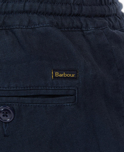 Barbour - Linen Cotton Mix Shorts - Colour: Navy