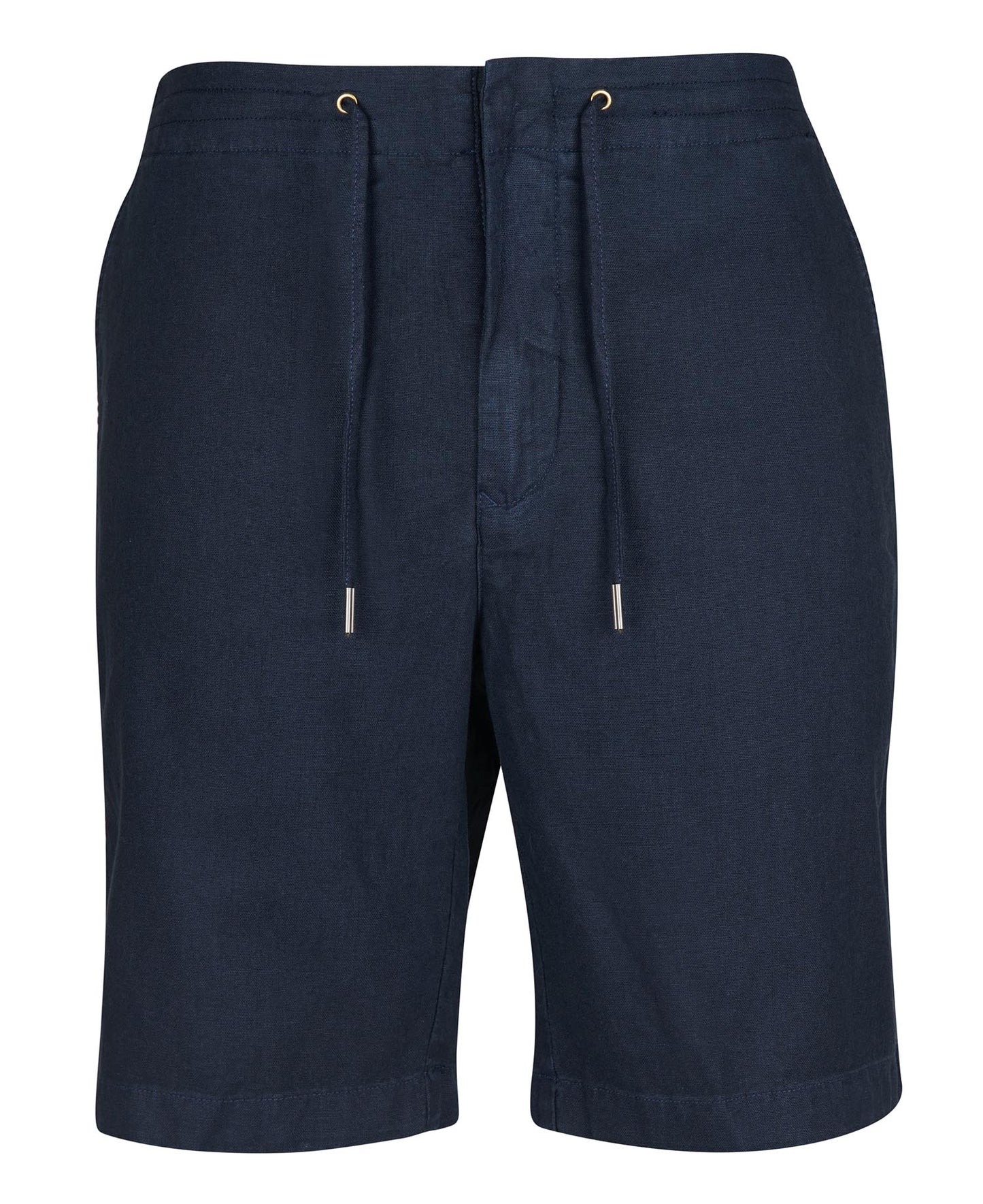 Barbour - Linen Cotton Mix Shorts - Colour: Navy