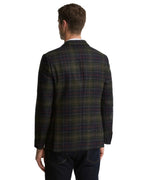 Barbour Sanders Moons Tartan Blazer in Classic Tartan back view