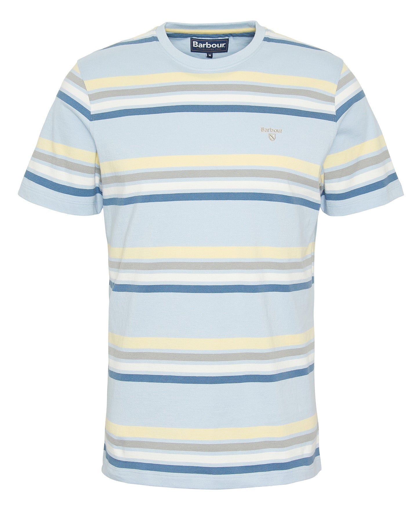 Barbour - Hamstead Stripe T Shirt - Colour: Niagra Mist