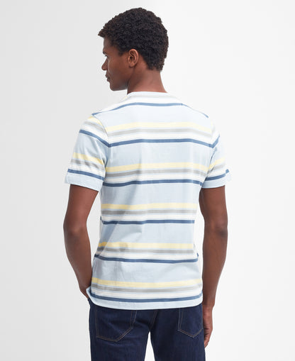 Barbour - Hamstead Stripe T Shirt - Colour: Niagra Mist