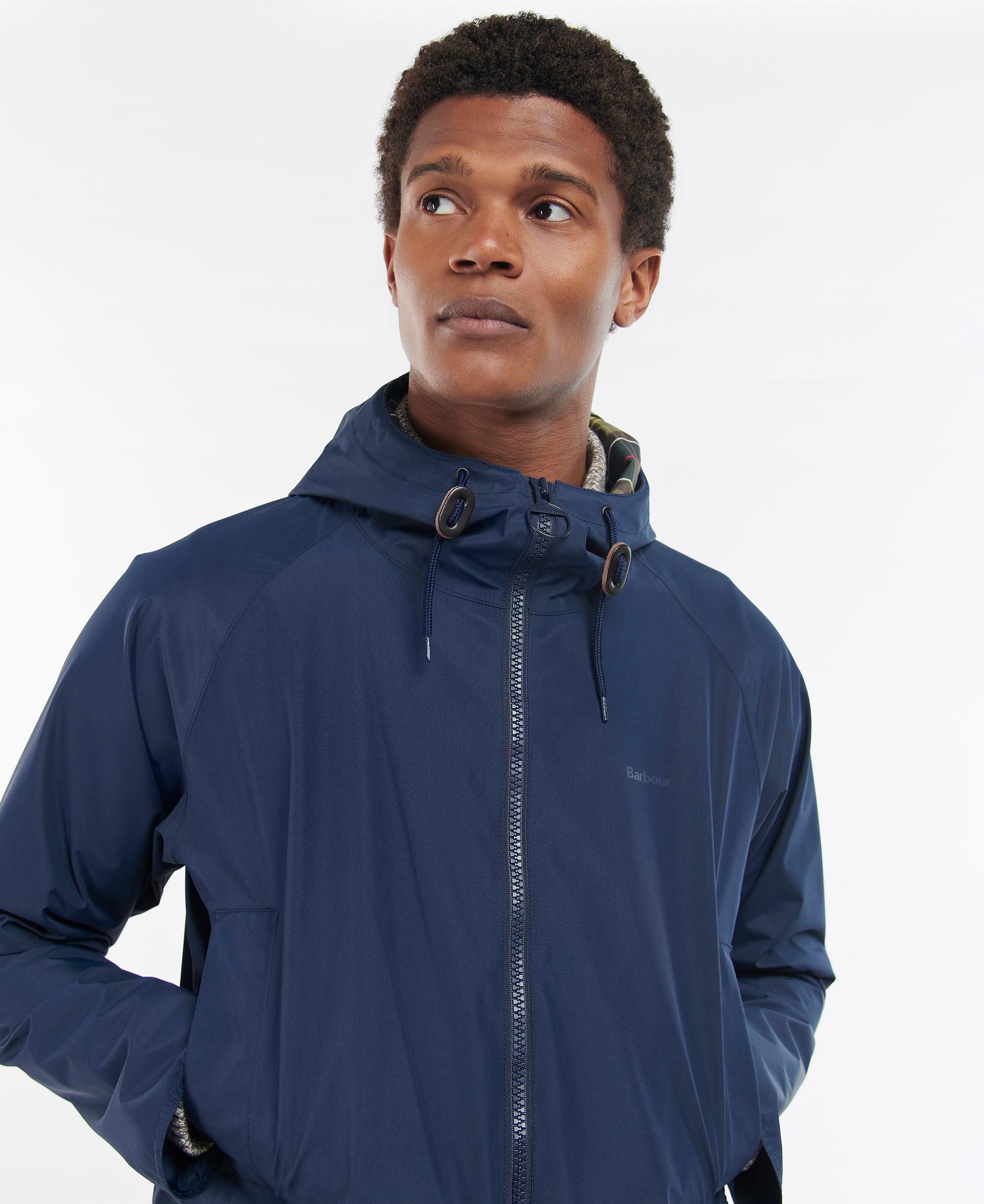 Barbour - Domus Waterproof Jacket - Colour: Navy