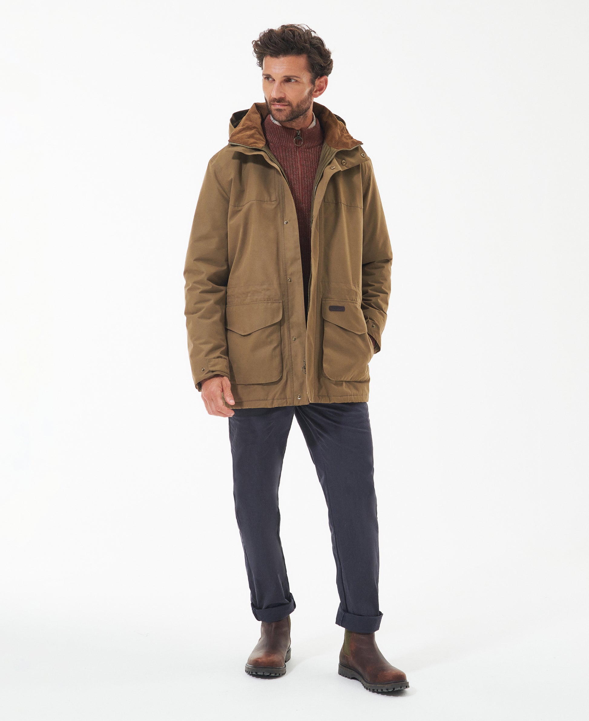 Barbour - Lonnen Waterproof Jacket - Colour: Clay