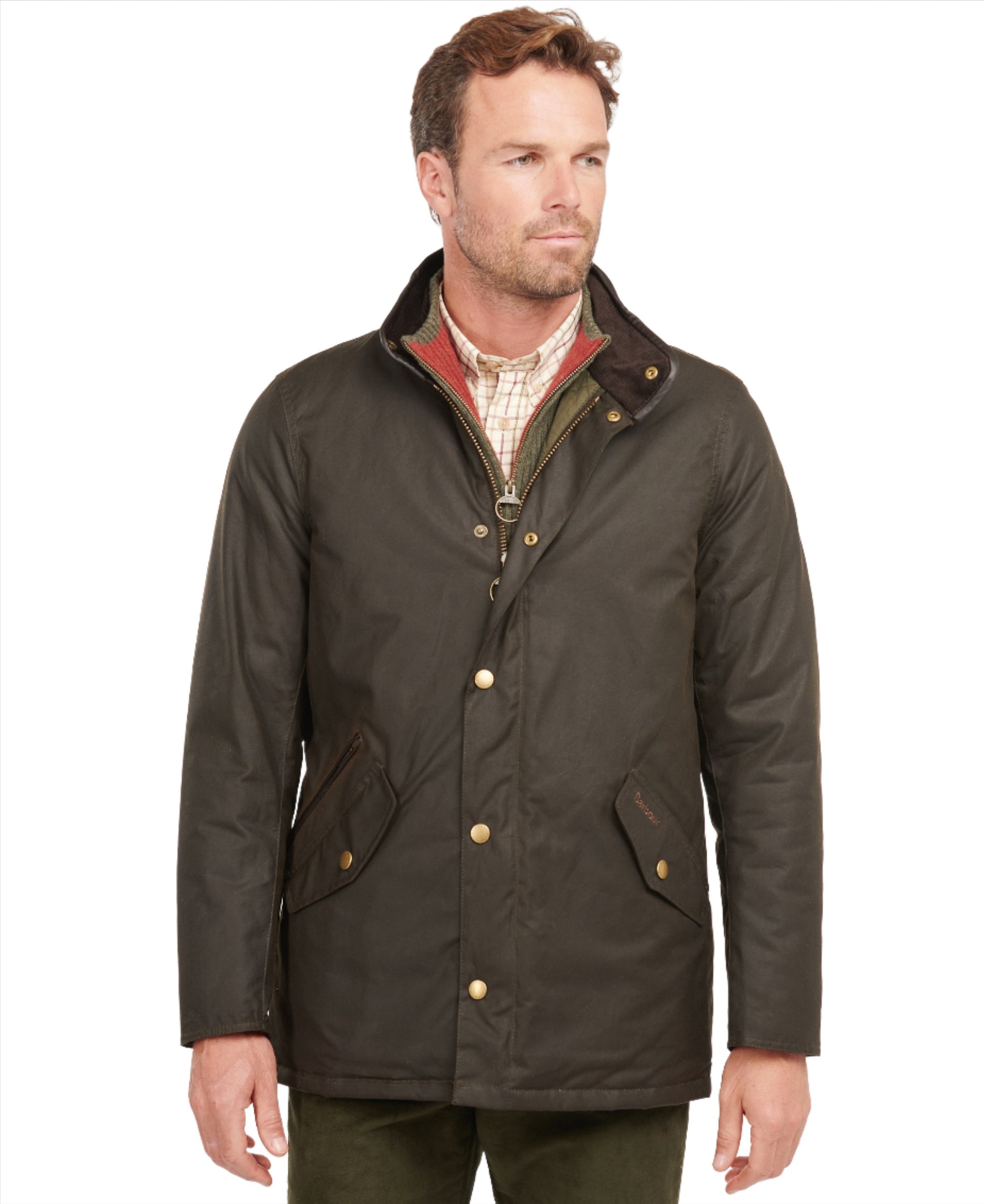 Barbour - Prestbury Wax Jacket - Colour: Olive