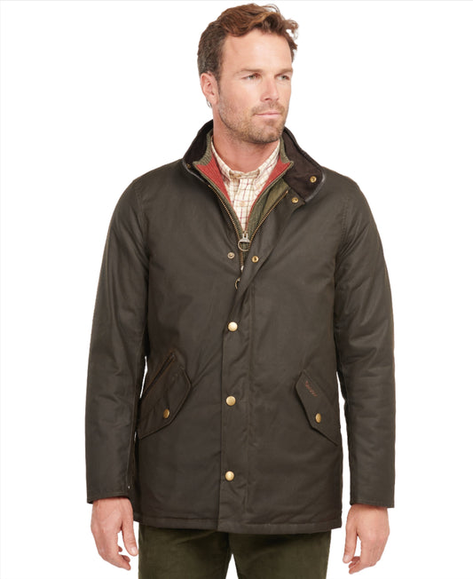 Barbour - Prestbury Wax Jacket - Colour: Olive