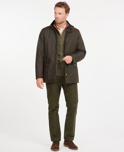 Barbour - Prestbury Wax Jacket - Colour: Olive