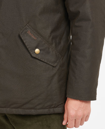 Barbour - Prestbury Wax Jacket - Colour: Olive