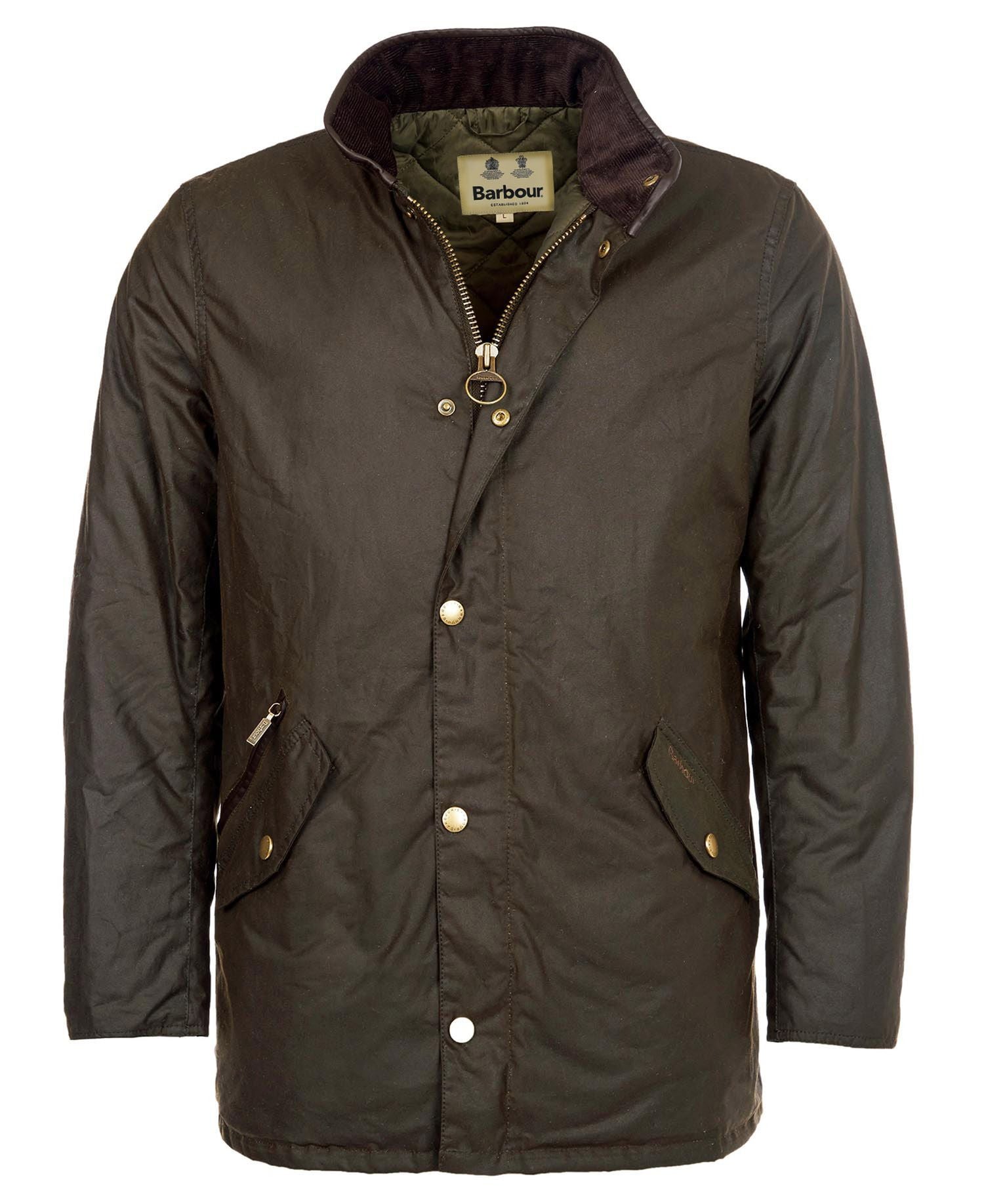 Barbour - Prestbury Wax Jacket - Colour: Olive