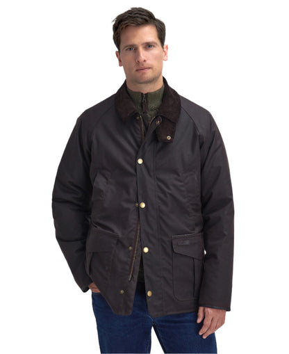 Barbour - Stratford Tattersall Wax Jacket - Colour: Rustic