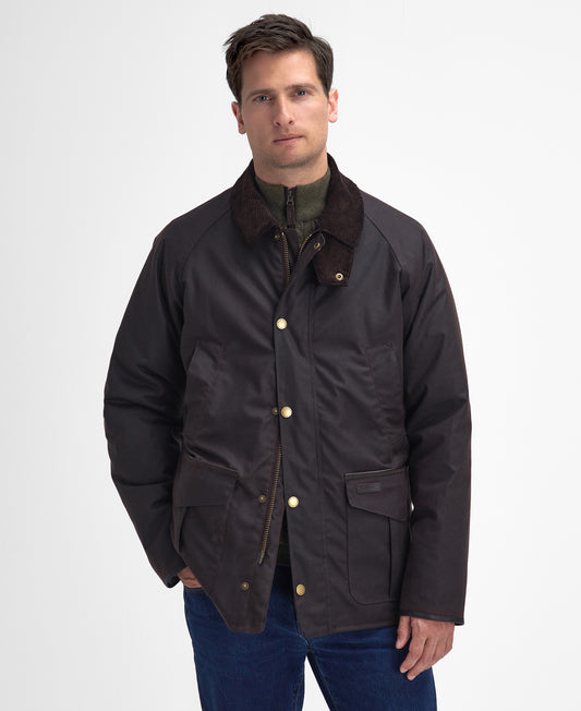 Barbour - Stratford Tattersall Wax Jacket - Colour: Rustic