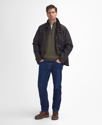 Barbour - Stratford Tattersall Wax Jacket - Colour: Rustic