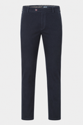 Meyer New York 3615/19 navy winter twill chinos – front view