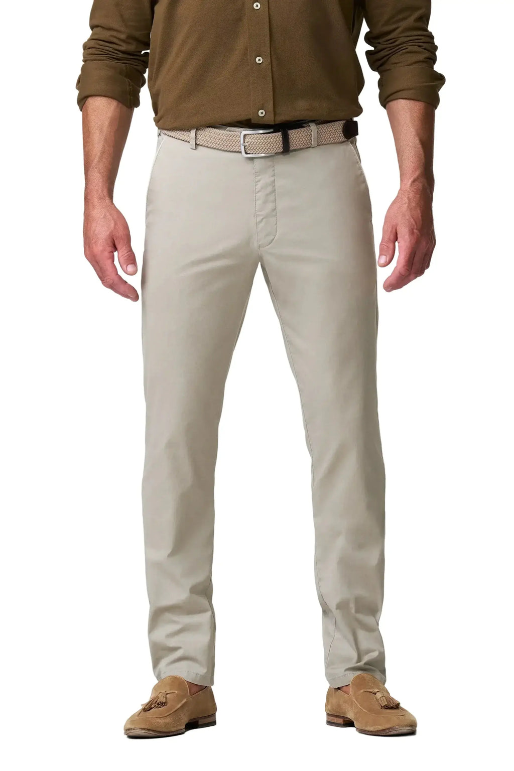 Meyer New York Chino – Stone – Front View