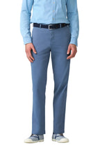 Meyer Roma Stretch Cotele Chino – Blue – Front View