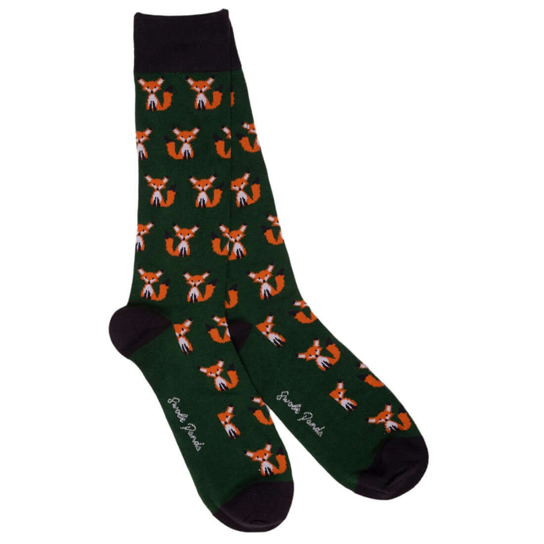 Swole Panda - Premium Eco-Friendly Bamboo Socks - Colour: Fox