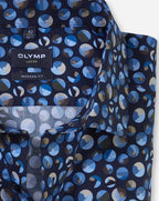 Olymp - Luxor Shirt - Colour: Mauve Bubbles