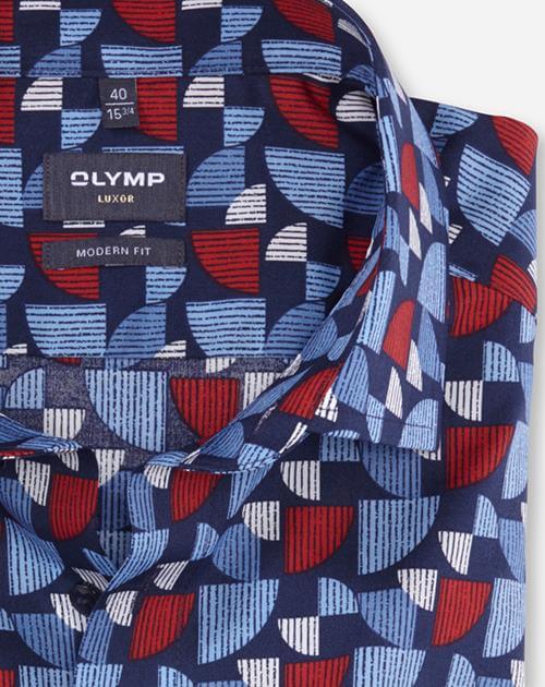 Olymp - Luxor Shirt - Colour: Navy Pi