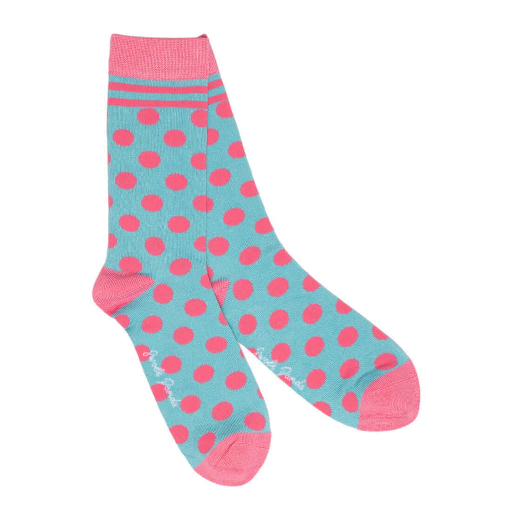 Swole Panda - Premium Eco-Friendly Bamboo Socks - Colour: Polka Dot