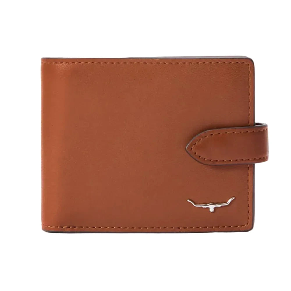 Leather Wallet with Tab