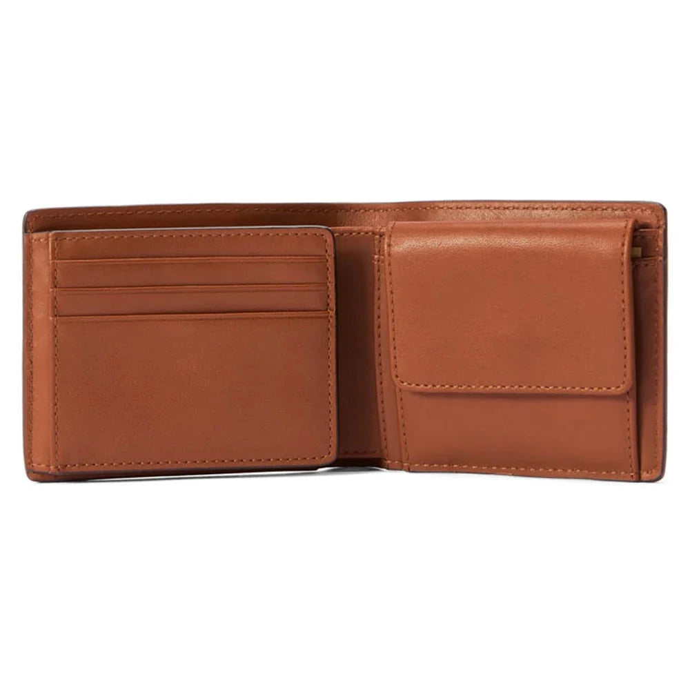 Leather Wallet with Tab