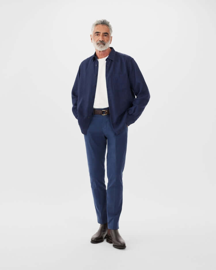 R M Williams - Coalcliff Shirt - Colour: Navy