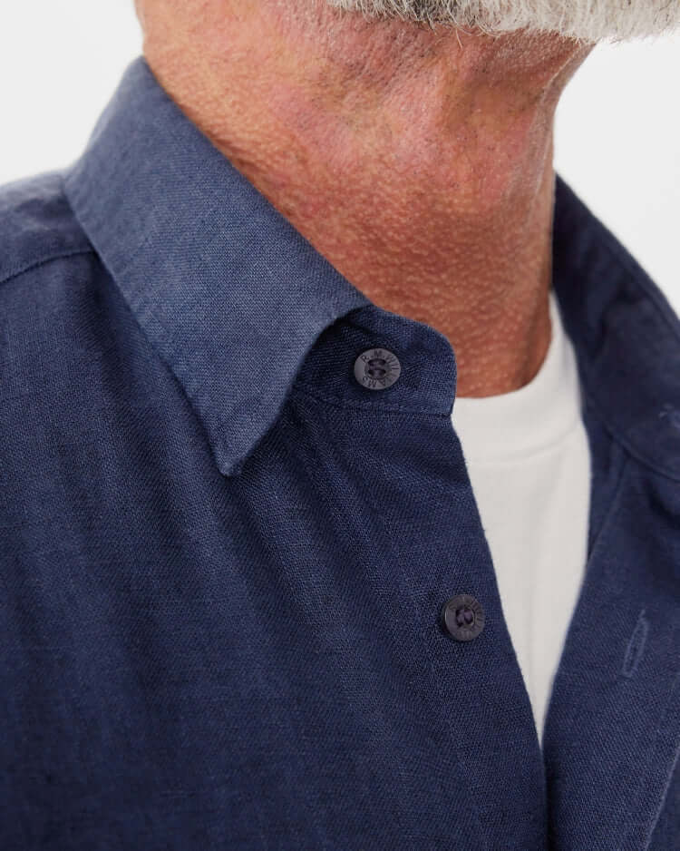 R M Williams - Coalcliff Shirt - Colour: Navy