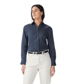 Olney Print Linen Shirt