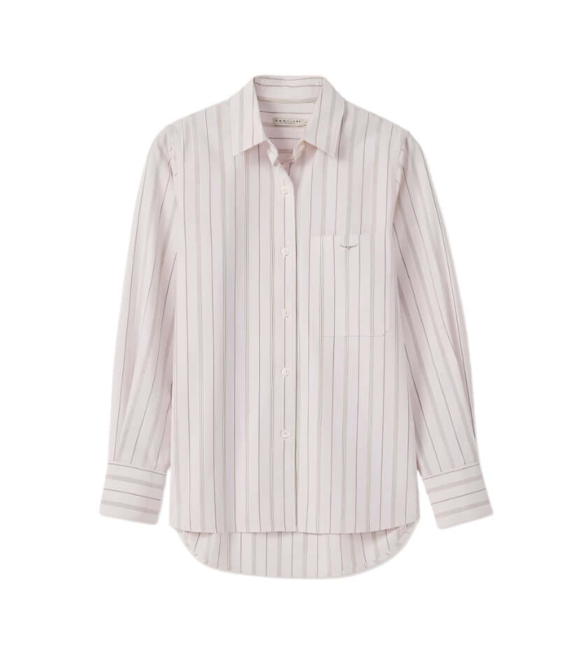 R M Williams - Crispin Straight Shirt - Colour: Pink/Green