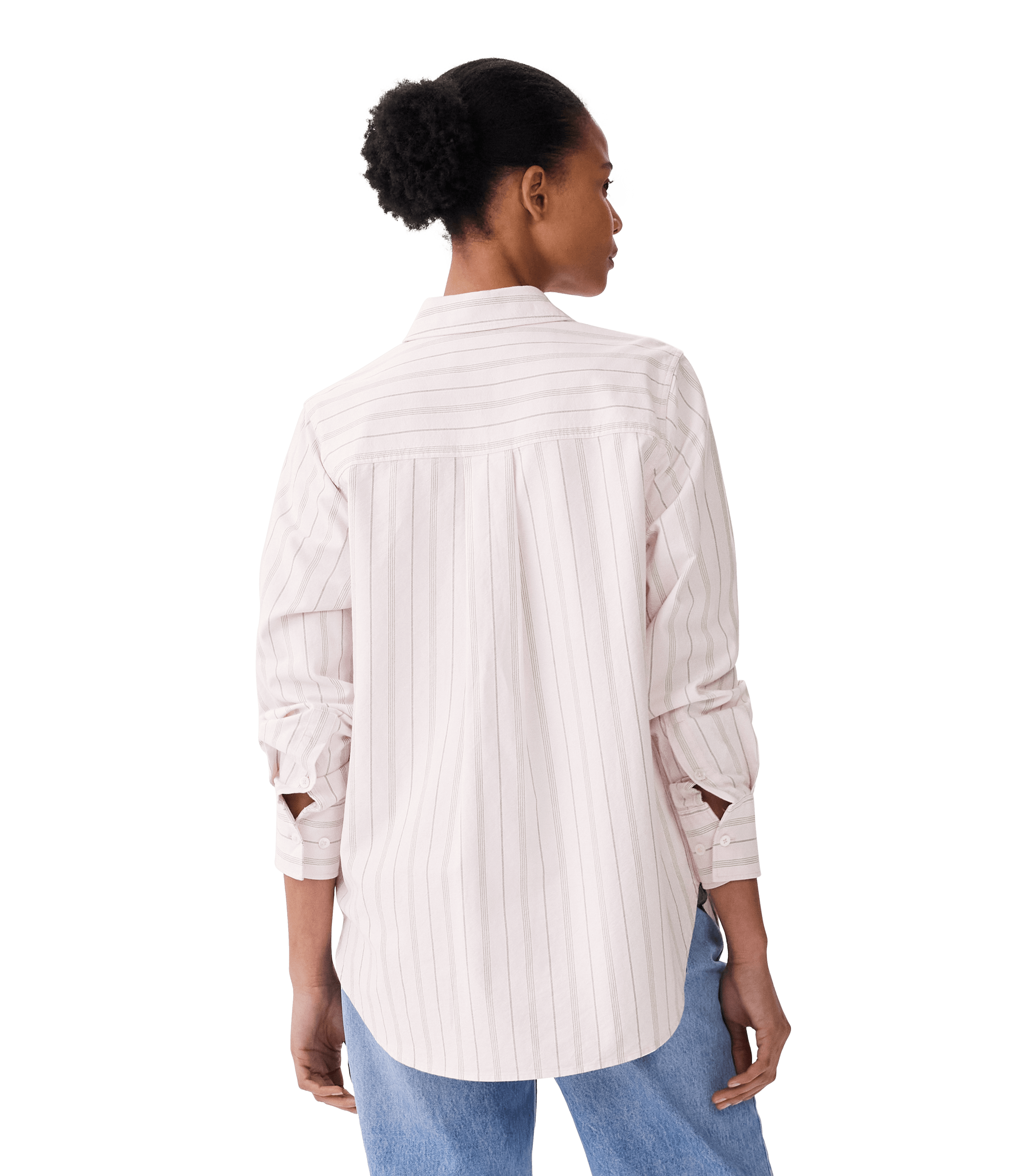 R M Williams - Crispin Straight Shirt - Colour: Pink/Green