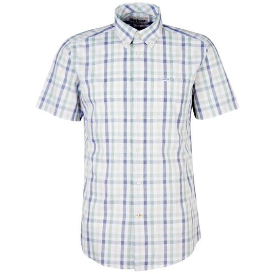 Barbour - Longston Short Sleeve Shirt - Colour: Stone