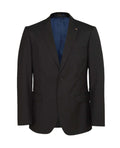 Magee - Mix & Match Plain Wool Suit Jacket - Colour: Black